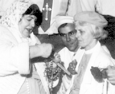 Veronica with Michael and Ruth