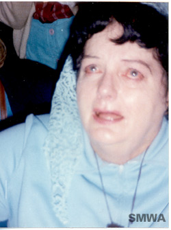 Photo of Veronica suffering with Jesus