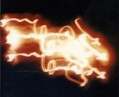 Miraculous photo (upright position) where three crosses and the number 666 appear
