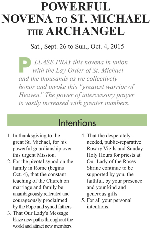 St. Michael Novena