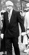 Ed in procession
