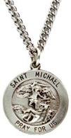 Sterling Silver St. Michael Medal